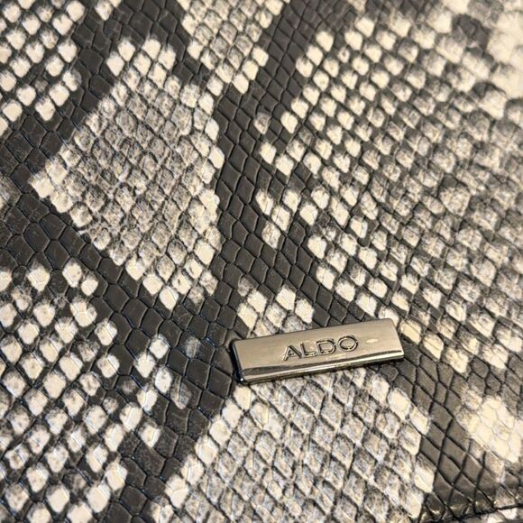 Aldo Womens NWOT Snake Print Chain Strap Shoulder Bag - Picture 9 of 11